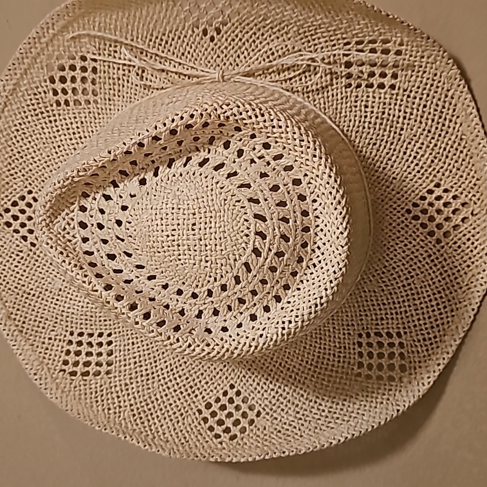 Ladies cute straw cowboy hat